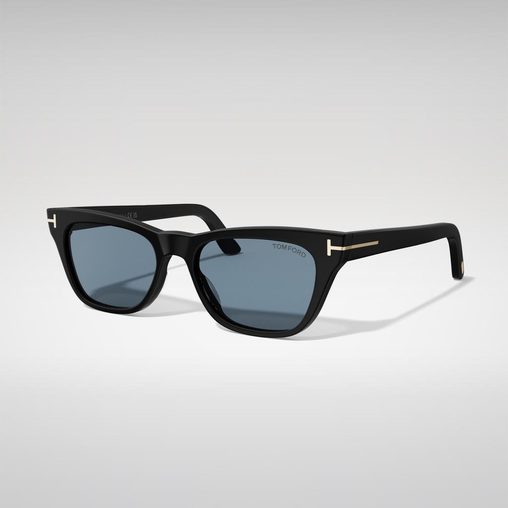 Light Colored Acetate Fiber Square Design Square Sunglasses Unisex sunglasses FT1362