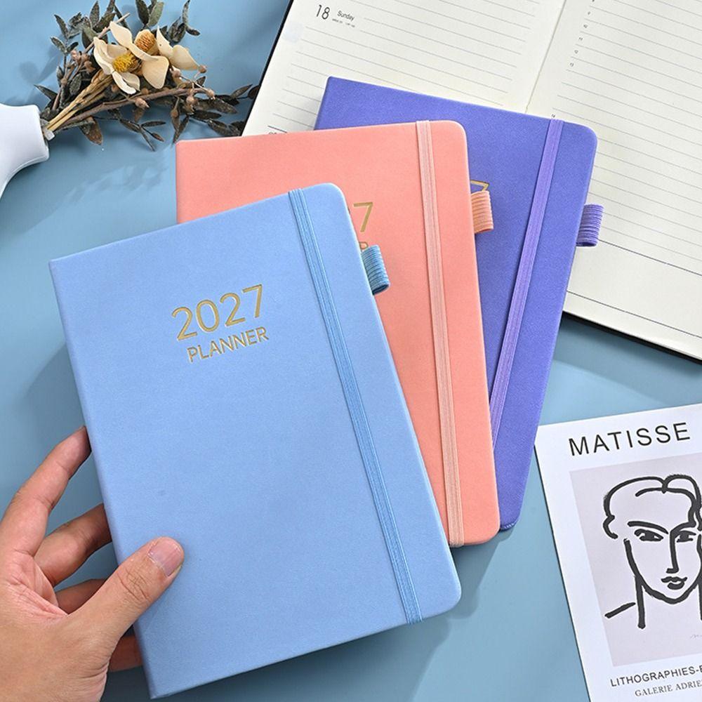 A5 Hardcover Journal Notebook 2027 Diary Notebook Gifts Schedule Planner School Supplies