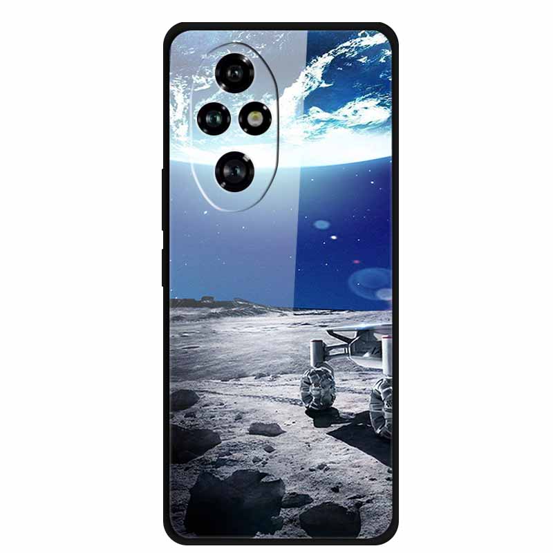 Tempered Glass Case For Honor 200 Pro Case Hard Phone Back Cover Soft Bumper For Honor 200 Pro Case Honor200 Pro 200Pro Bag Capa