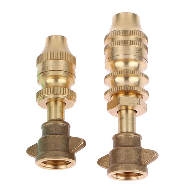 Сельское хозяйство Латунное сопло-ракета Прямая струя + Распыление туманом Регулируемое сопло Электрический опрыскиватель Распыление под высоким давлением