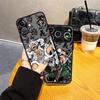 Чехол для iPhone 17 Pro Max 14 16 Plus 13 Mini 7 8 SE 12 15 11 XS XR Air Funda с принтом Аниме Ван Пис Задняя крышка телефона