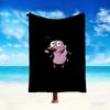 1pc Snug Courage the Cowardly Dog Blanket, Lightweight & Durable Print Blanket, Perfect for Home, Couch, Bed, Picnic, Travel, Office