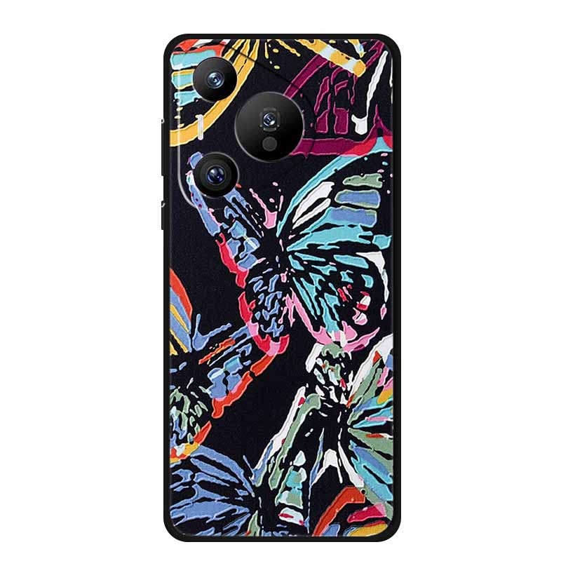 3D Тисненый Чехол Для Honor 400 Pro Чехол Для Телефона Цветок Ударопрочный Силиконовый Мягкий Чехол Для Honor400 Pro Задняя Крышка Чехол 400Pro Funda