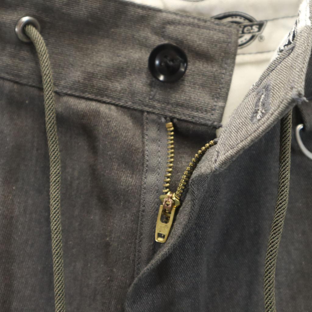 Junhashimoto коллаборация Dickies Рабочие брюки 3 Угольно-серый Мужские Б/У