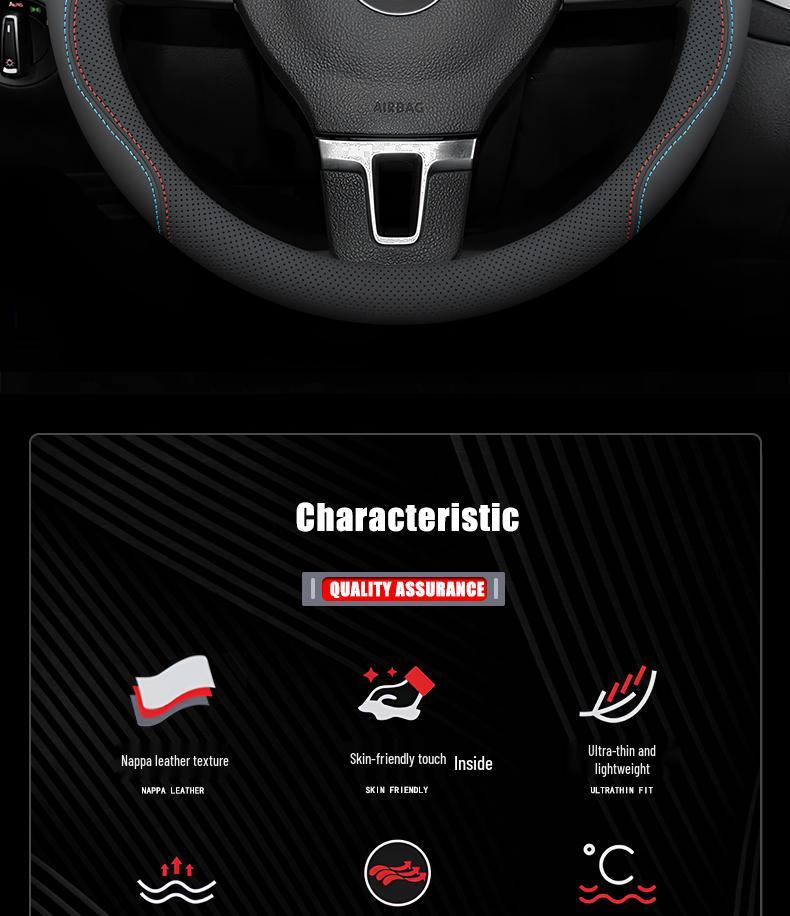 Volkswagen Talagon/Touran/Tiguan/T-Roc Steering Wheel Cover for 24 Models