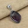 Amethyst Gemstone 925 Sterling Silver Handmade Designer Pendant Jewelry Antique Gift