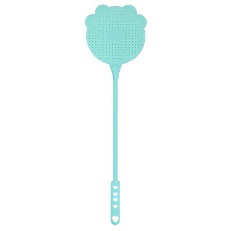 Elastic Long Handle Flyswatter Pendable Plastic Fly Swatter Durable Flying Insect Bat Swatter Home Outdoor Fly Catcher Tool