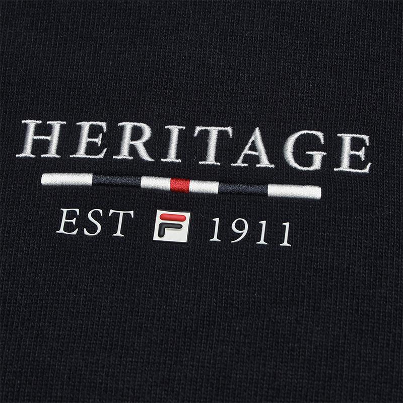 Fila Heritage Простой Классический Универсальный Удобный Структурированный Логотип Вязаное Худи Женские худи Легендарно-Синий F11W548201FNV