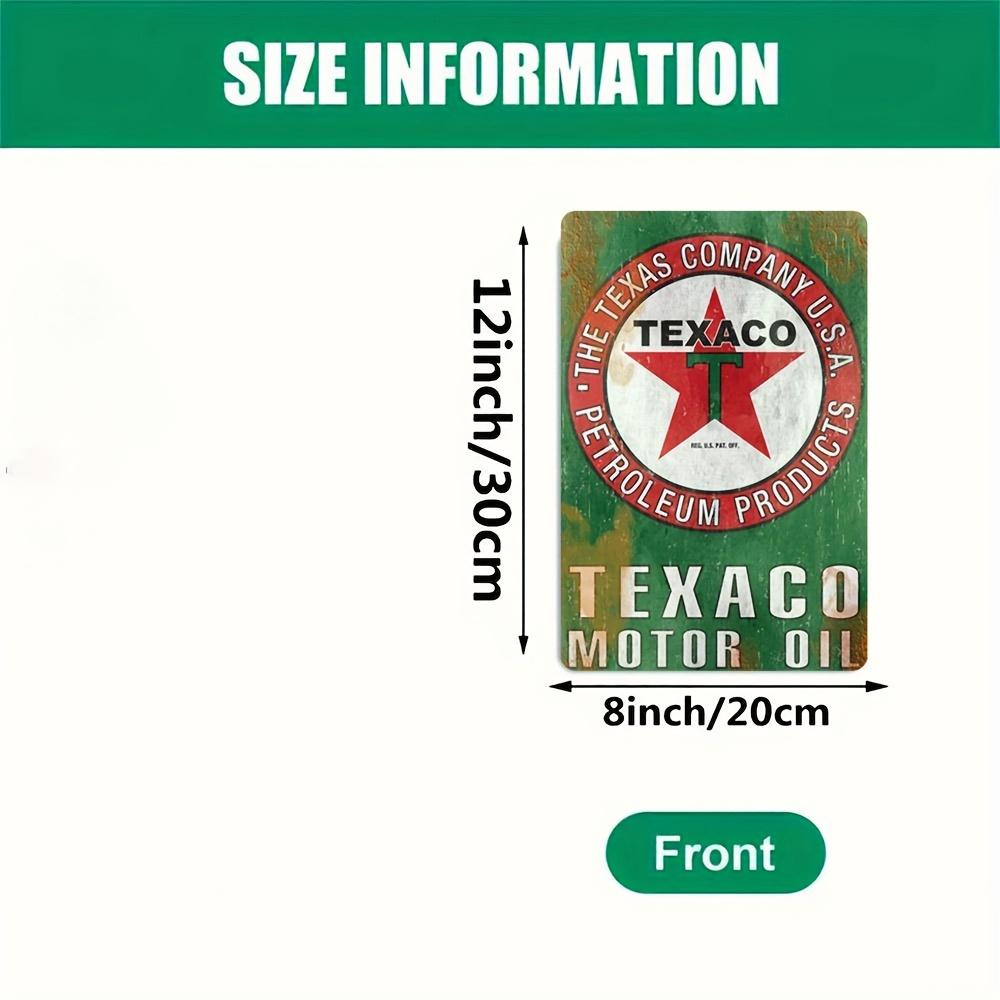 2D Flat, 1pc 2D Flat Frameless Metal Sheet Painting, Vintage Deutz Car Engine Oil Metal Sign - Rectangular Iron Wall Art Decorat