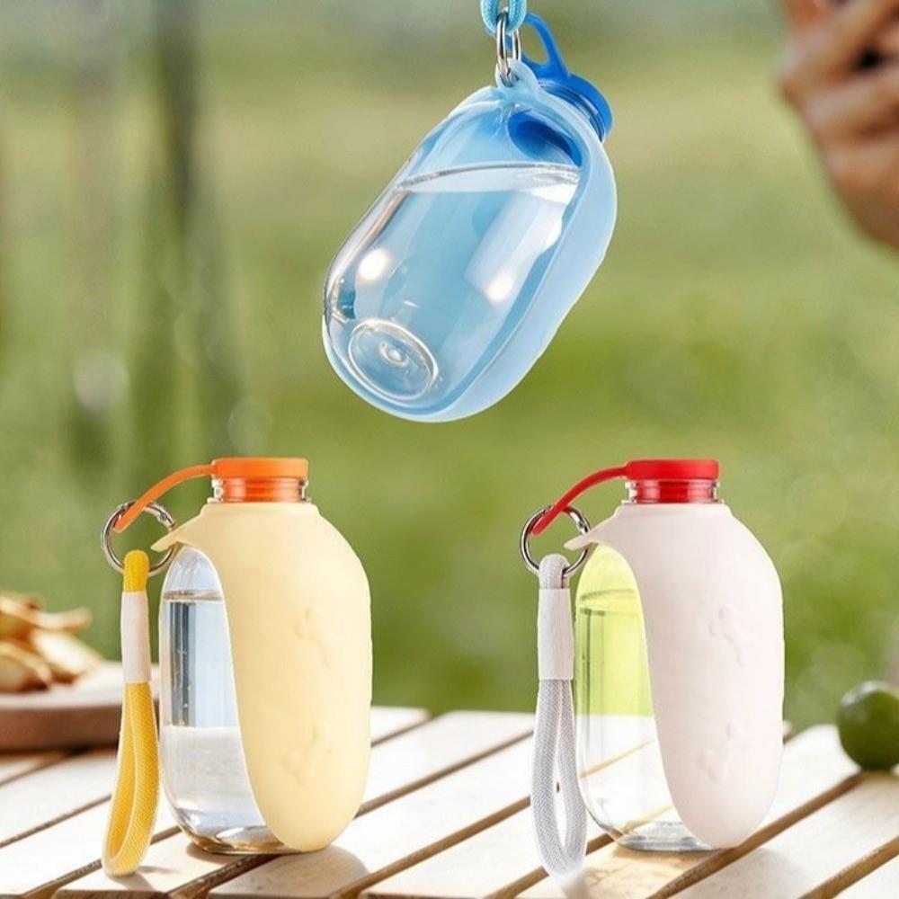 Foldable Dog Drinker Silicone Pet Water Cup New Dog Water Bottle Pet