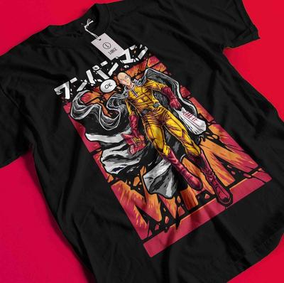 Футболка One Punch Man Футболка Сайтамы Футболка Гароу Футболка Фубуки Генос Аниме Манга Окей Футболка BB683