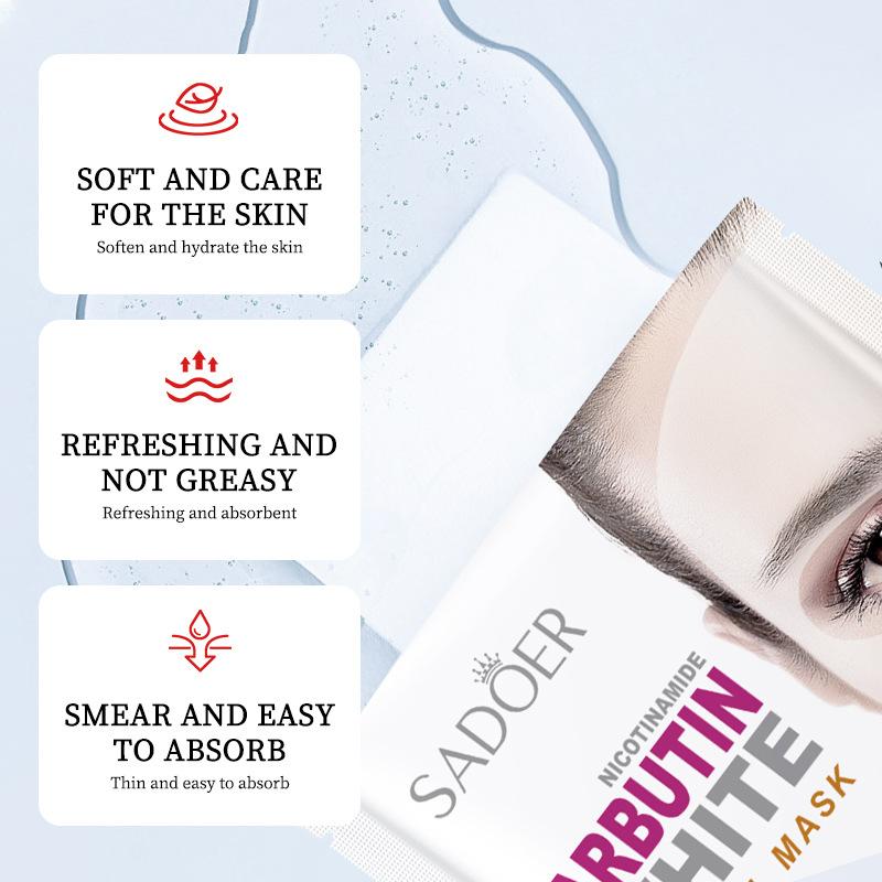 Sadoer Niacinamide Arbutin Hydrating Facial Mask Brightening Mask