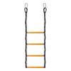 4 Step Boat Rope Ladder Folding Marine Rope Ladder Heavy Duty Climbing Rope Portable Rope Boarding Ladder