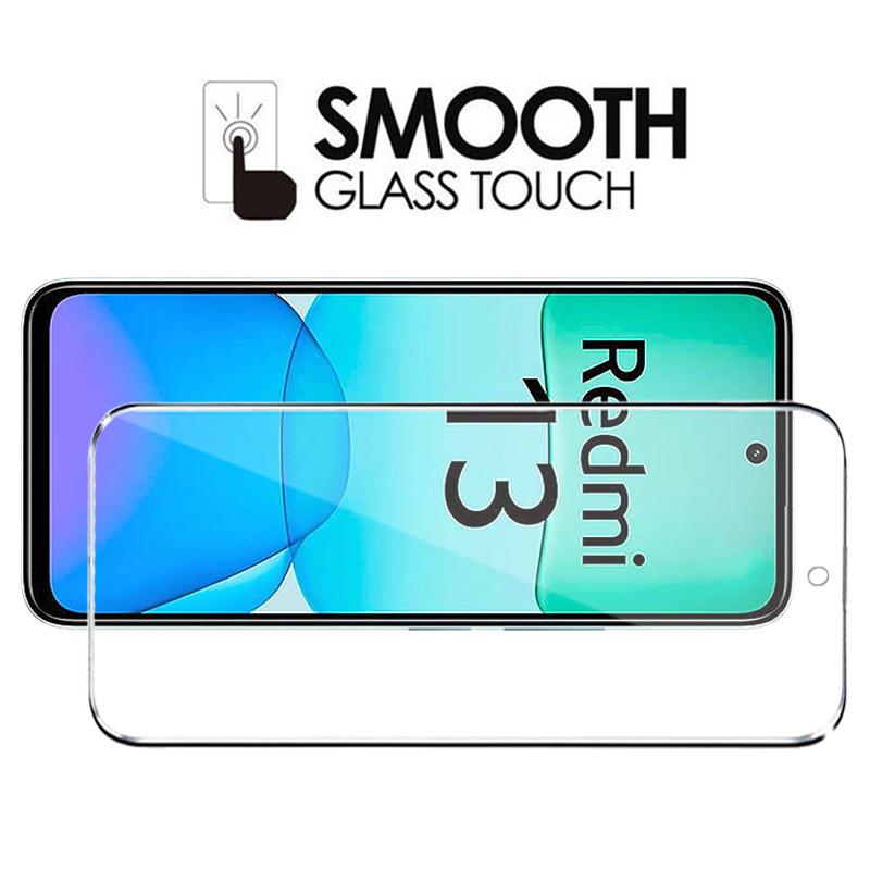 4PCS/lot Full HD Screen Protector Tempered Glass For Redmi 13 13C Note 13 4G 5G Note 13 Pro 4G 5G POCO C65 X6 M6 F6 Pro 5g