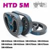 Резиновый ремень ГРМ замкнутого типа HTD 5M Периметр HTD5M 440 445 450 455 460 465 470 475 480 мм Приводной ремень CNC Ширина 10~50 мм