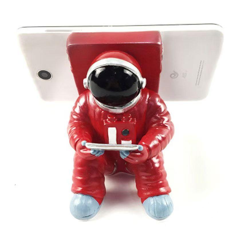 Stand Astronaut Multi-purpose Carry Cell phone / Glasses / IPAD / Pen Astronaut Statue Eyeglasses Stand Home Desktop Decoration