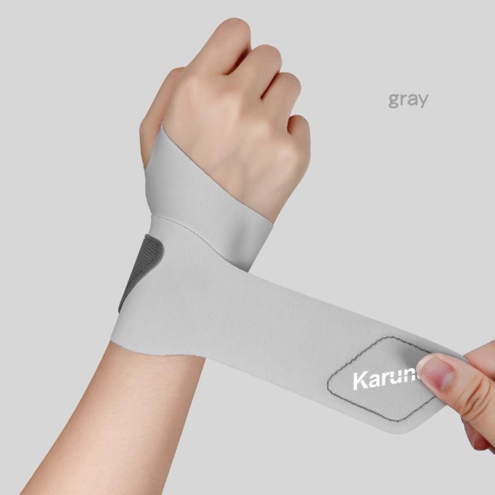 Spandex Sport Wrist Guard with Fastener Tape Wrist Support Brace Wristband Badminton Basketball