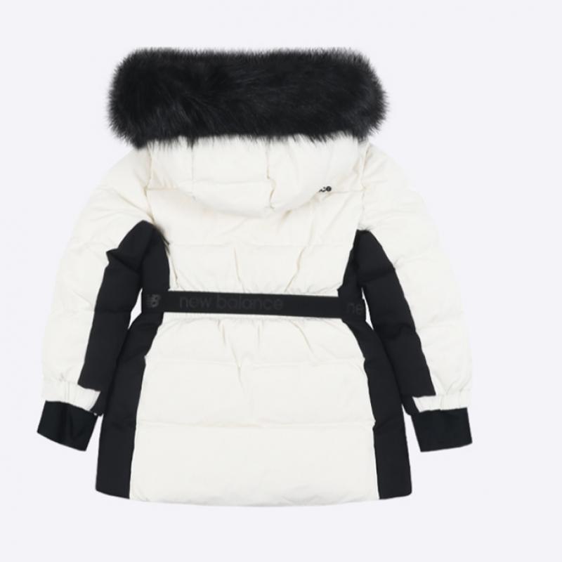 New Balance Дети Девочки Премиум Гусиный Пух Кремовый