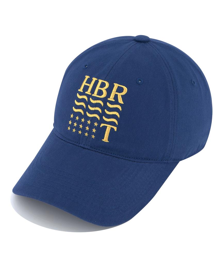 Кепка-бейсболка Hebeles Hbr с американским флагом, стираная - Синяя