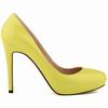 Loslandifen Womens Pu Leather High Heel Pointed Toe Corset Style Work Pumps Court Office Shoes Shoe