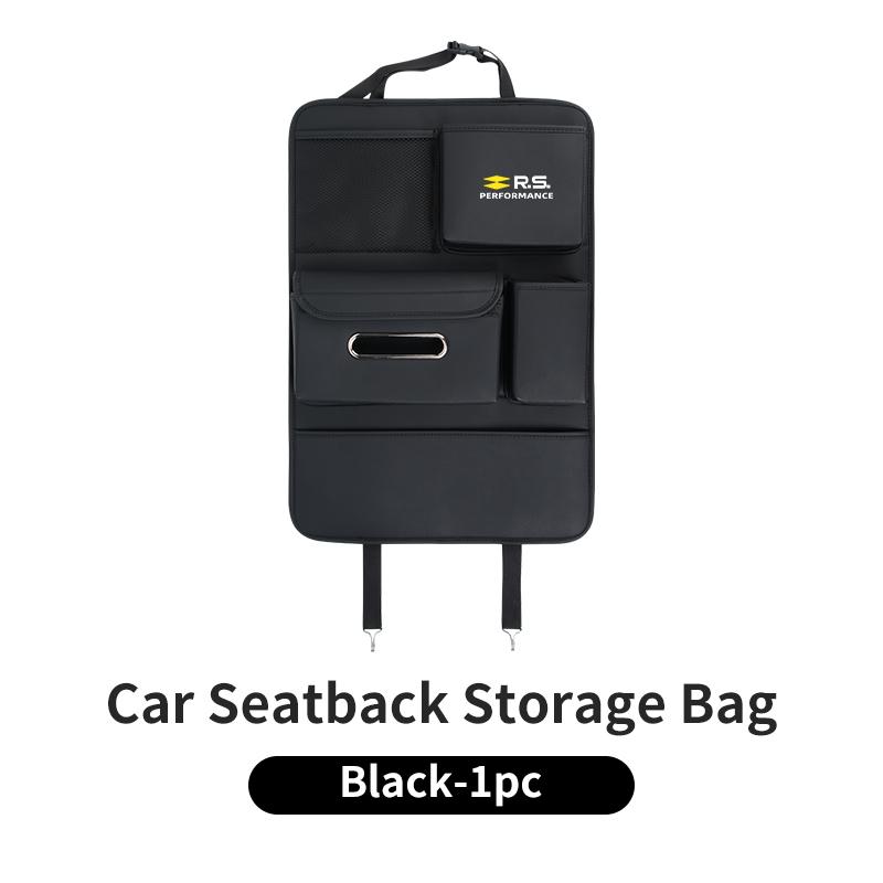 Car Seatback Organizer Anti-Kick Pad Trunk Storage Bag Accessories For Renault Koleos Kadjar Scenic Megane Sandero Grand Sill Gu A14
