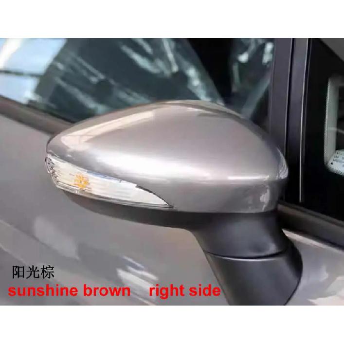 Для Ford Fiesta 2009 2010 2011 2012 2013 2014 2015 2016 Колпачок Зеркала Заднего Вида Оболочка Зеркал Заднего Вида Задняя Крышка Окрашенная