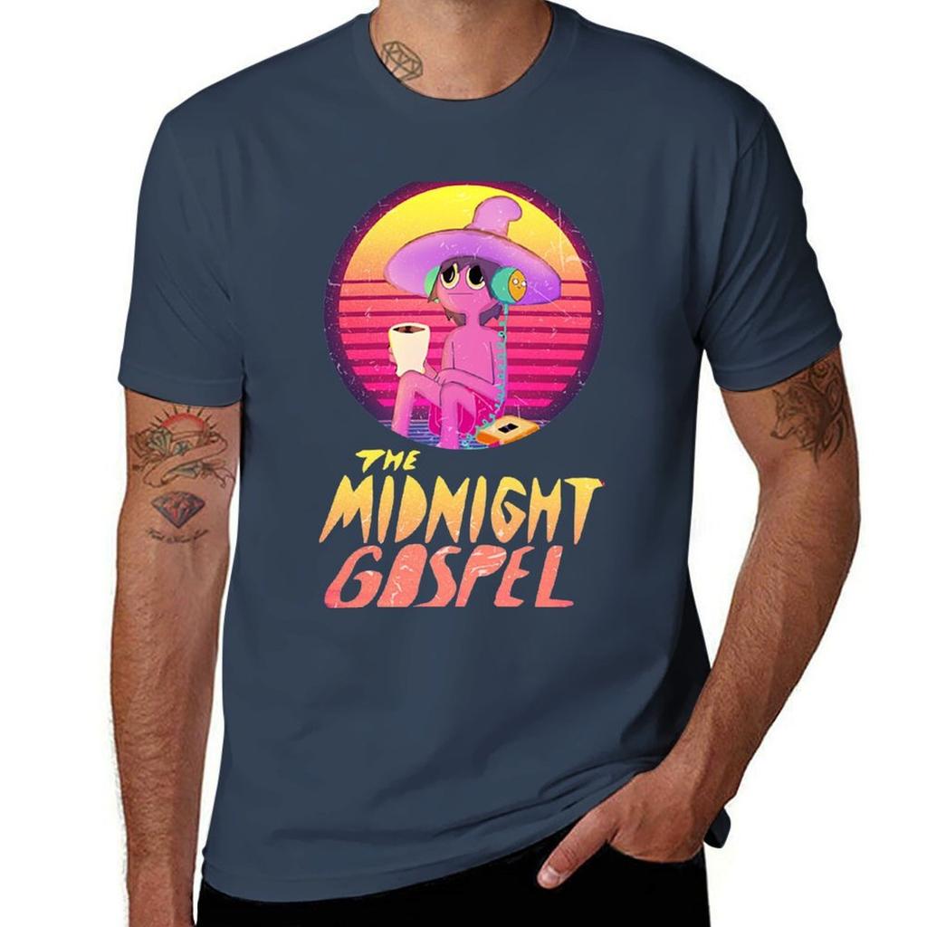 Midnight Gospel Retro Tshirt T Shirts For Unisex Pack White Unisex Graphic T Shirt Tshirt