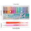0.7mm Bullet Tip Press Erasable Gel Pens Quick Dry Non-Break Multi Color
