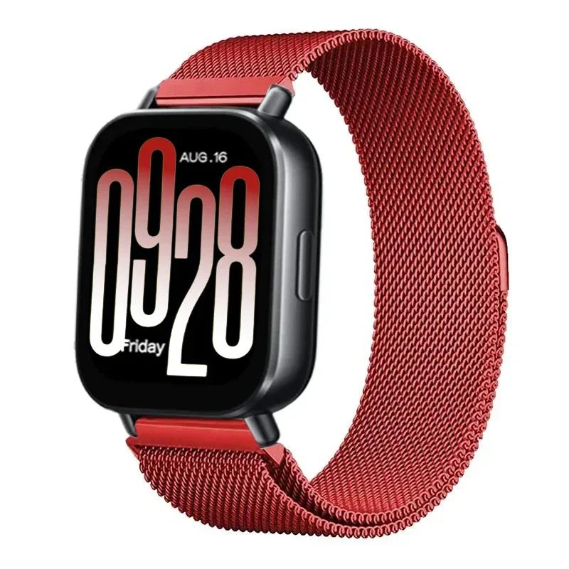 22-миллиметровый миланский ремешок для Redmi Watch 5 Active/Redmi Watch 5 Lite Металлический браслет для Huawei Watch GT5 4/Pro 46мм Ремешок Correa