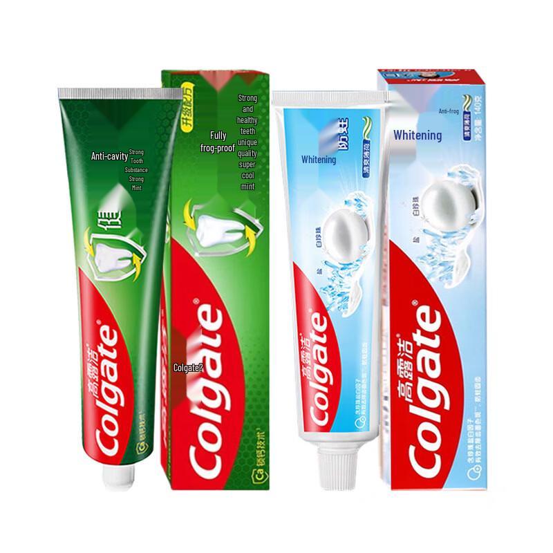 Colgate Набор зубных паст: Защита от кариеса и отбеливание