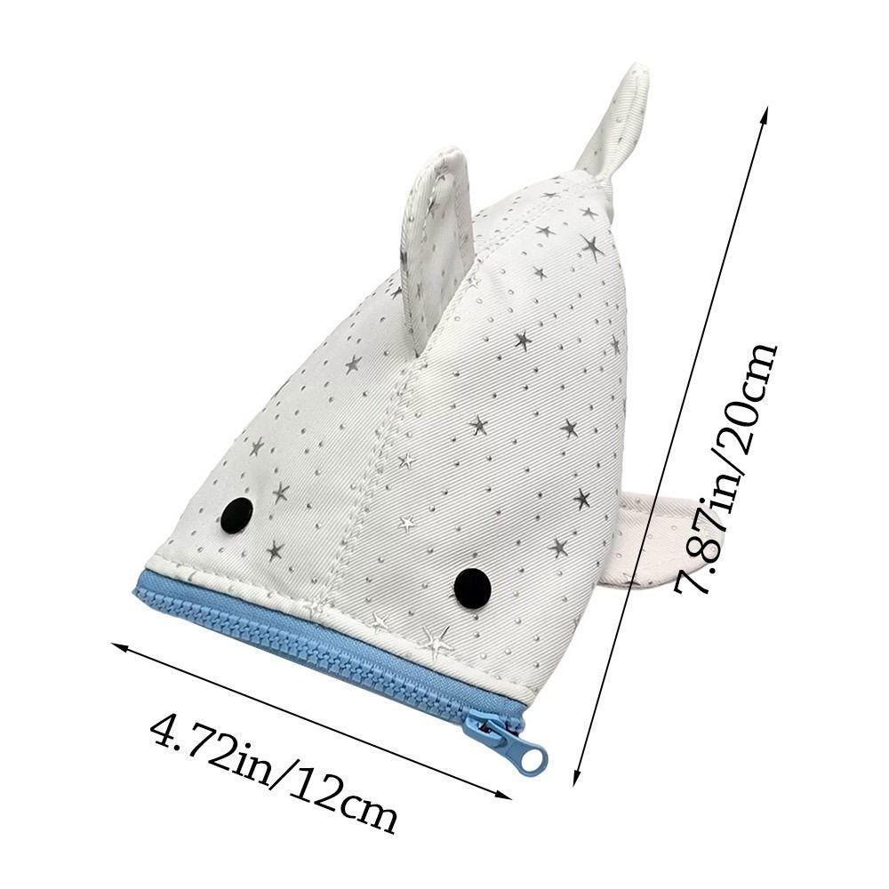 Shining Star Print Pencil Case Large Capacity Pencil Pouch Multi-functional Pen Bag Students