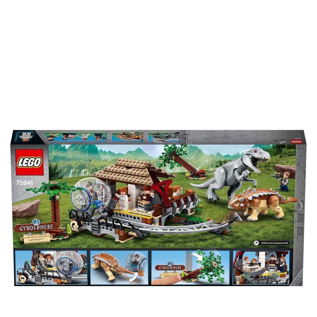 LEGO Jurassic World Индоминус Рекс против. Анкилозавр 75941