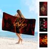 Slayer Хэви-метал группа Музыка Банное полотенце Микрофибра Мягкое Впитывающее Дышащее Для девочек Детей Декоративное Мультяшное