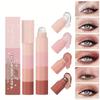 4 IN 1 Eyeshadow Stick Pearlescent Highlighter Lying Silkworm Pencil Eye Shadow Contour Pen Waterproof Glitter Matte Cosmetics