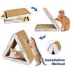 Vertical Scratching Post Foldable Cats Pet Product New Cats Tower Scratcher  Cat Pad