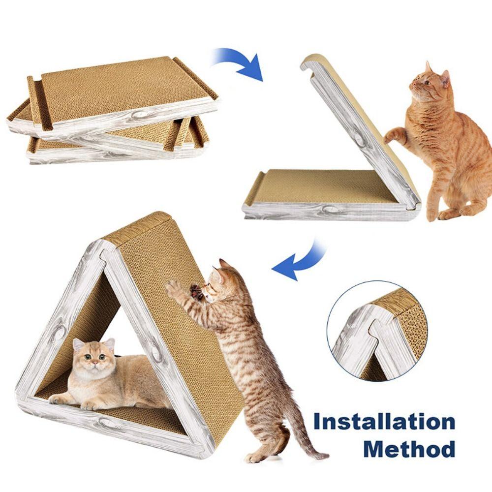 Vertical Scratching Post Foldable Cats Pet Product New Cats Tower Scratcher Cat Pad