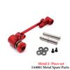 WLtoys 1/14 Red 144001 144010 144002 124017 124019 RC Car Metal Upgrade Parts Collection Car Accessories Rc Crawler Parts