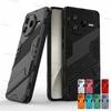 Для Xiaomi Poco F7 Pro Чехол Xiaomi Poco F7 Pro Чехол-держатель Противоударный TPU Armor PC Силиконовый чехол-накладка для Xiaomi Poco F7 Pro