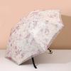 Кружевной кружевной двухслойный зонт, виниловый корейский свежий солнечный зонтик Muse, летний солнцезащитный зонтик