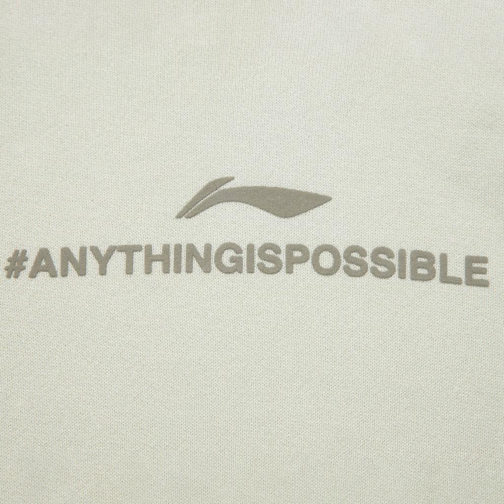 Li Ning Джимми Батлер Флис Теплый Спортивный Модный Универсальный Свободный Худи с Надписью Мягкий Теплый Повседневный Свитшот Мужской свитшот AWDVE43-4