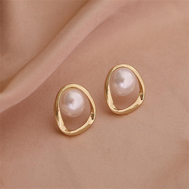 Новые модные серьги-гвоздики с жемчугом для женщин, подвески, ювелирные изделия Brincos, подарок на Рождество для девочек