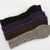 Acrylic Knitted Fingerless Gloves Winter Girl Glove Warm Long Sexy Knitted Arm Warmers Gloves