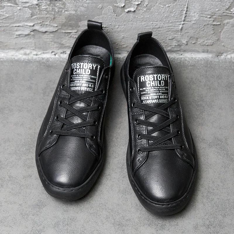 Новые дизайнерские мужские кроссовки из натуральной кожи, роскошные брендовые мужские белые туфли, повседневная обувь в минималистичном стиле, универсальная обувь для отдыха