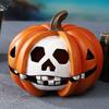 Realistic Halloween Pumpkin Figurine Resin Mini Halloween Ornaments  Halloween Party