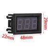 starting voltage Blue/Green/Red Club Car 5-120 Volt 24V 36v 48v Battery Gauge Digital Voltage Meter