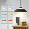 Nordic Macaron Wood LED Pendant Light for Restaurant, Bar, Office, or Study