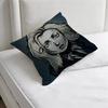 Singer EEmily AArmstrong Fashion Square Pillow Case Durable Throw Pillow Cover for Sofa Couch Chair