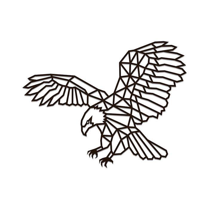 Puzzle mural en bois - Aigle 83,5 cm