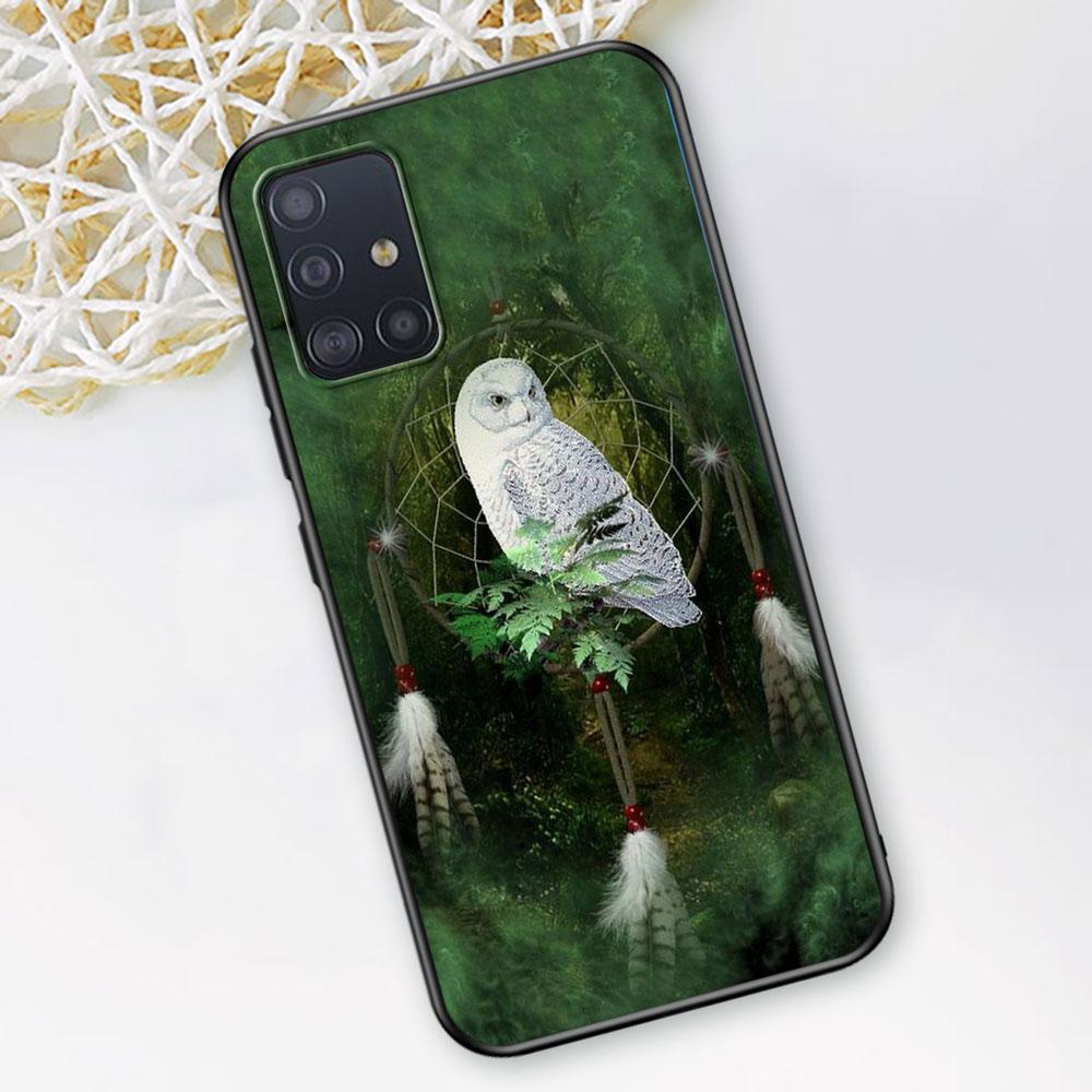 Чехол 'Ловец сов' для Samsung Galaxy A53 5G A12 A13 A52 A02s A22 A51 A54 A11 A13 A32 A52s A72 A01 A03s Силиконовый чехол для телефона