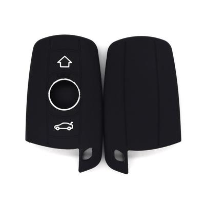 Чехол для автомобильного ключа для BMW 1 3 5 6 серии E90 E91 E92 E60 Fob 3 кнопки автомобильный силиконовый чехол для автомобильного ключа
